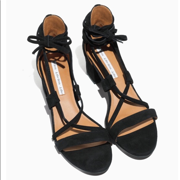 lace up heeled sandals